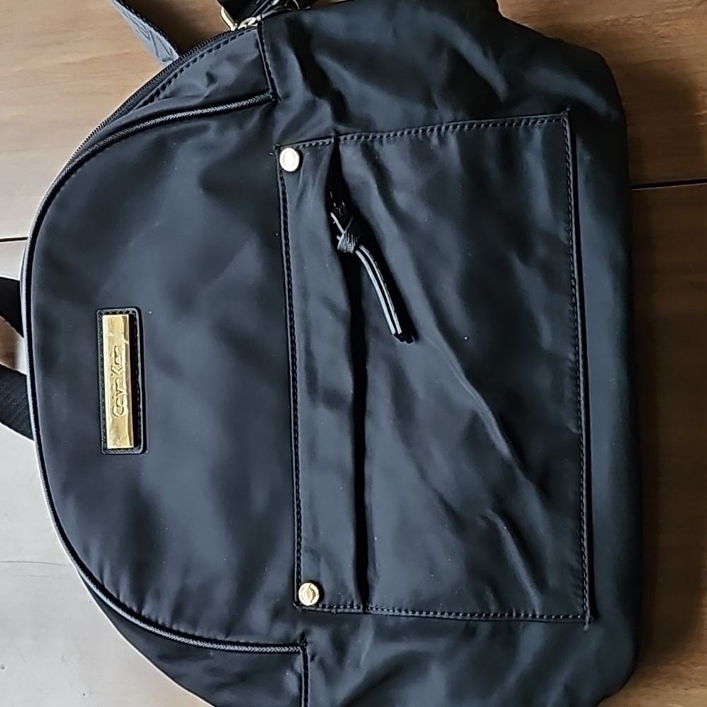 Calvin Klein Black Mini Backpack - image 1